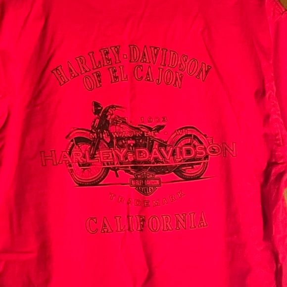 Harley Davidson Cycles | California | Adult T-Shirt | Large - Picture 7 of 11